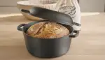 Brotbacken Gusseisenform: Knusprig und Saftig