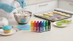Intensive Farben: Gel-Lebensmittelfarben meistern