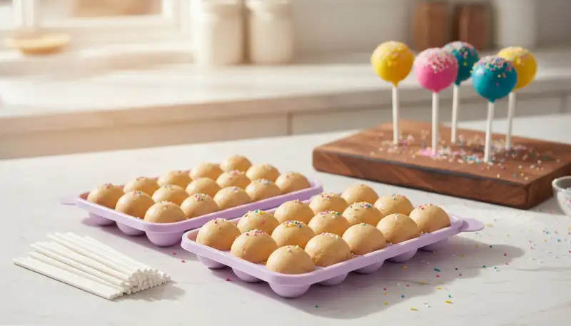 Cakepop Form Backform: Kleine Kugeln, Großer Genuss