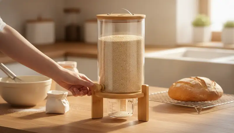 Mehlspender luftdicht: Frische garantiert
