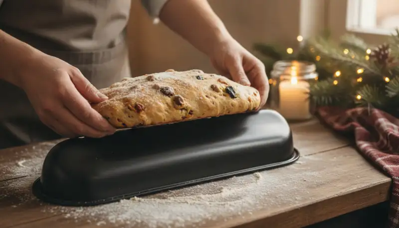 Meisterhaft Stollen backen: Die perfekte Form
