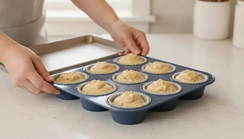 Perfekte Muffins: Die Silikon Muffinform